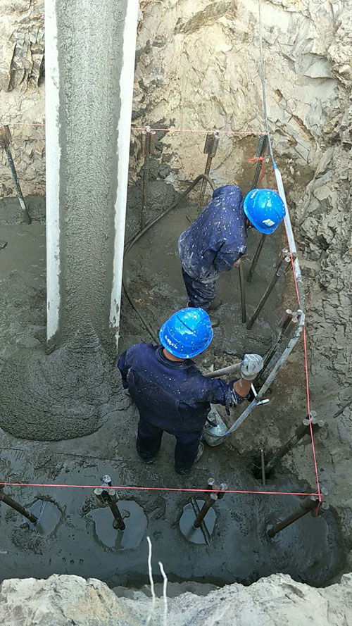 电力基础施工案例